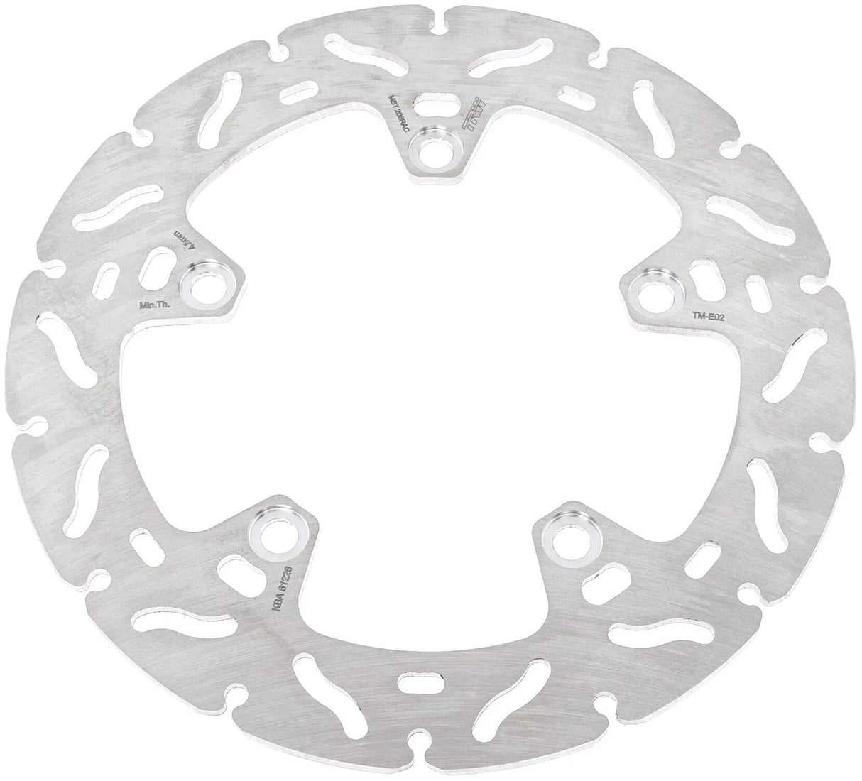 TRW-Bremsscheibe mst207rac. Rotor mst207rac starr