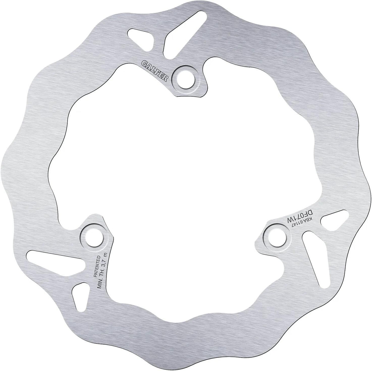 Galfer Wave-Bremsscheibe DF071 Rotor DF071 Typ W starr