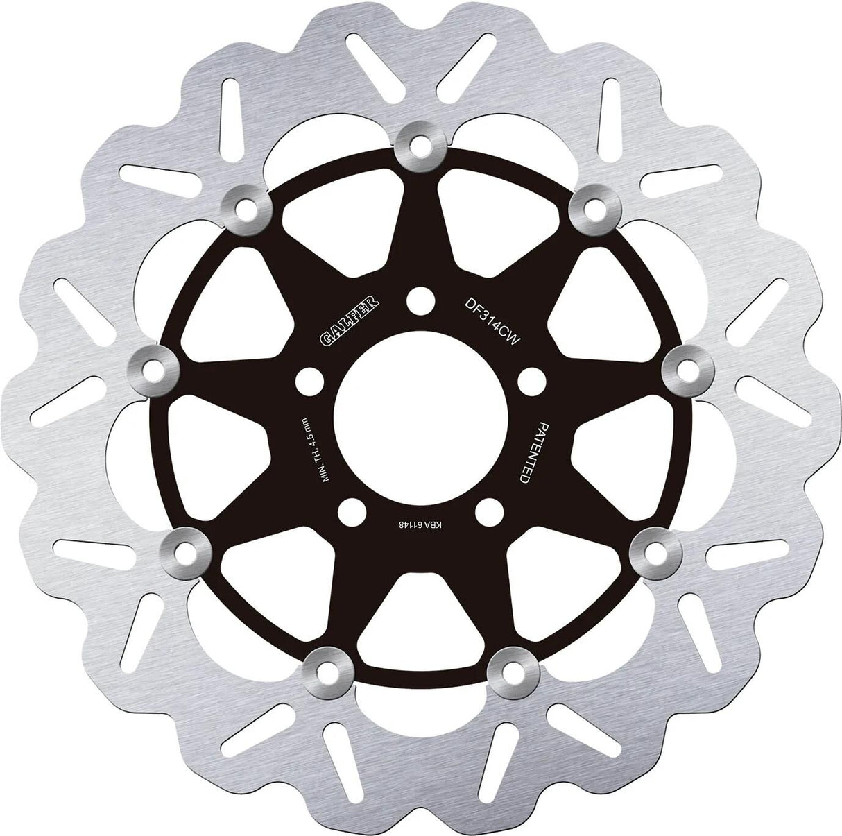 Galfer Golf Bremsscheibe DF314 Rotor Bremsscheiben schwimmen