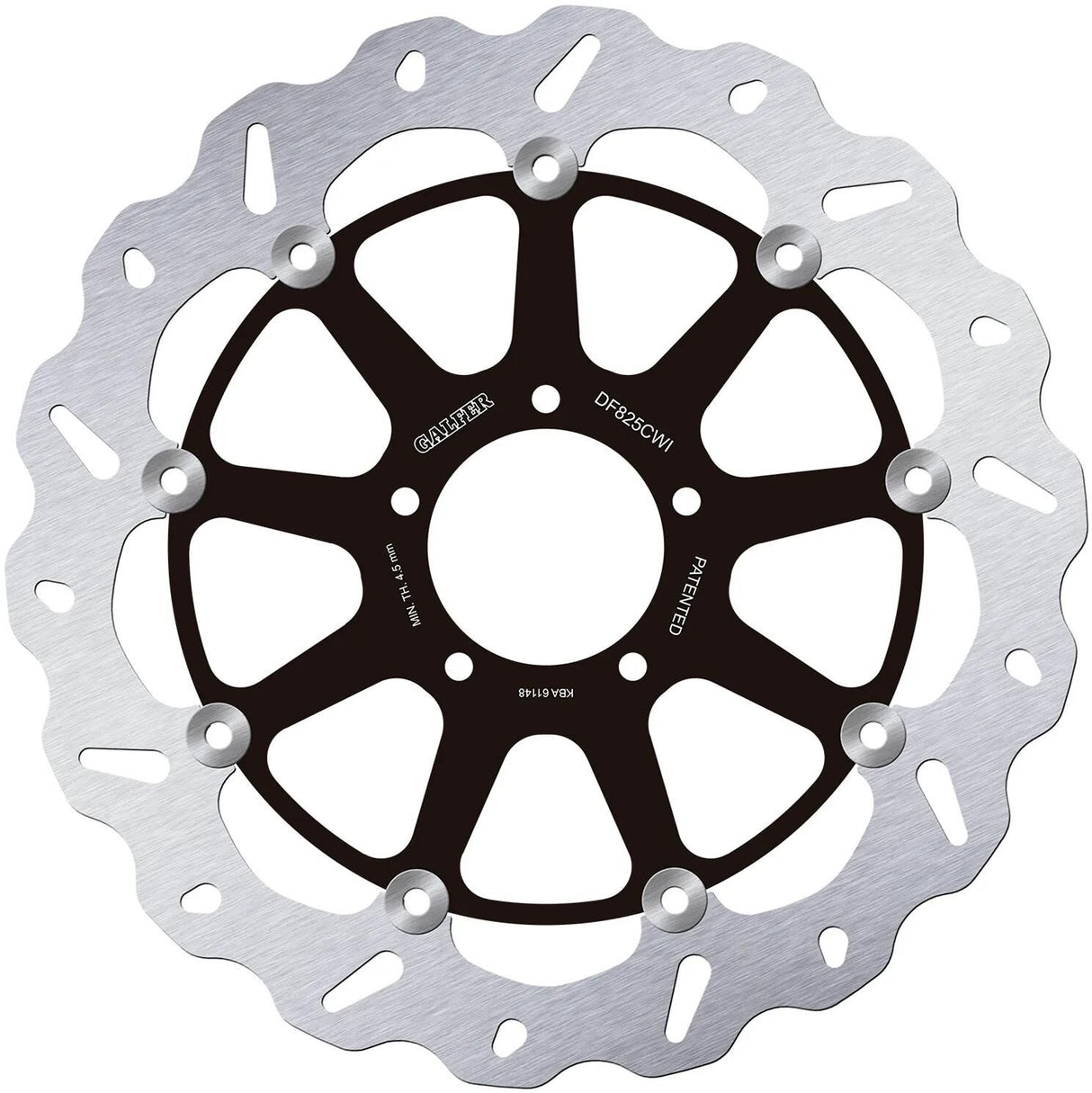 Galfer Golf Bremsscheibe DF825 Rotor Bremsscheiben schwimmend links