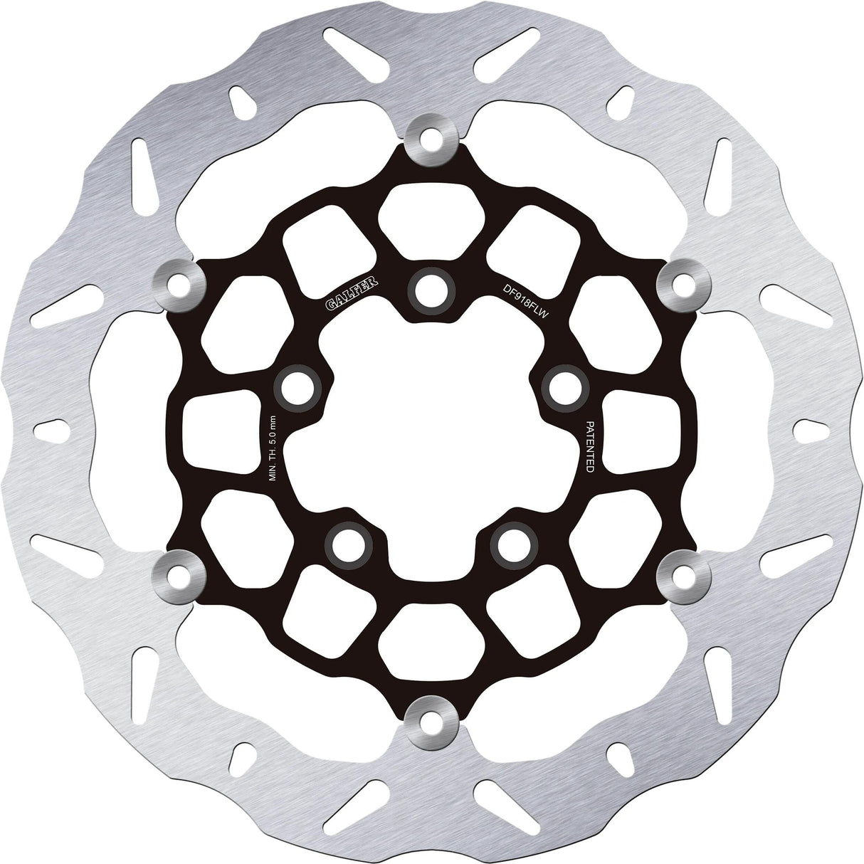 Galfer Wave-Bremsscheibe DF918 Rotor DF918 FLW schwimmender Stahlring