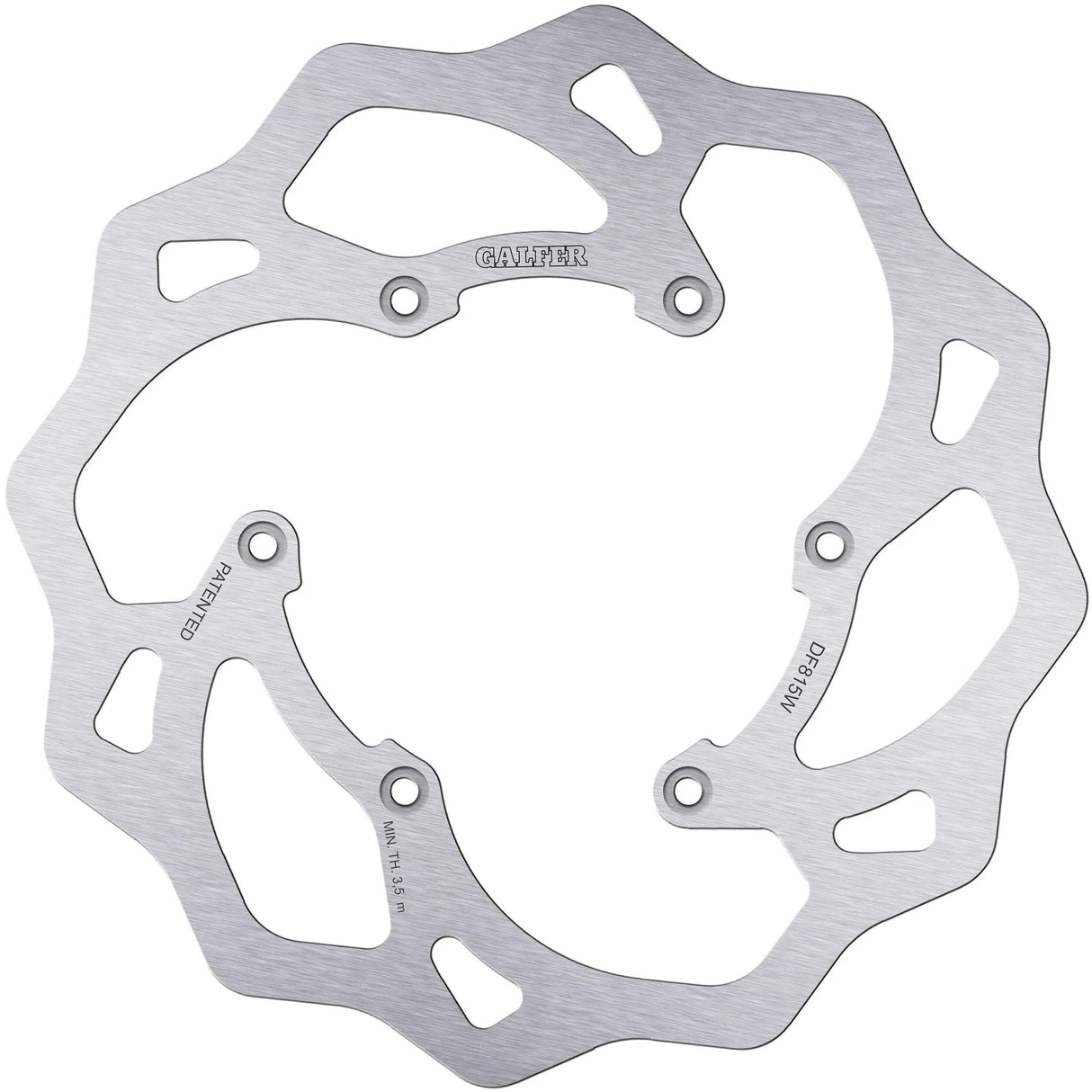 Galfer Bremsscheibe DF815 Rotor DF815 Typ W Offroad starr
