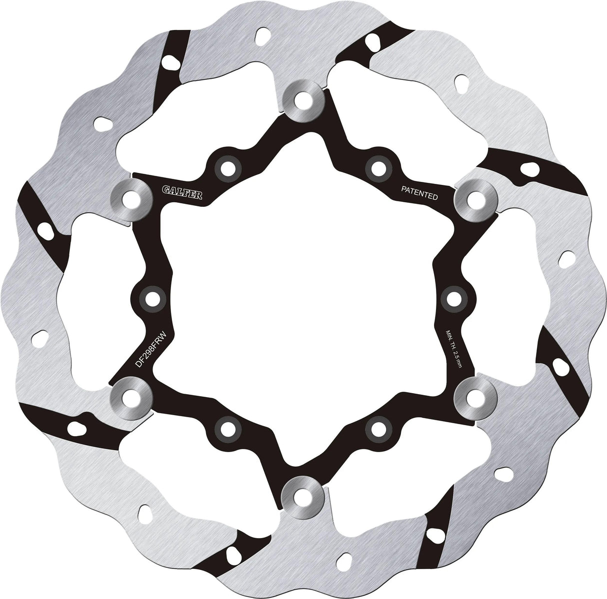 Galfer Golf Bremsscheibe DF298 Wave Rotor DF298 FRW Offroad Floating Gr.