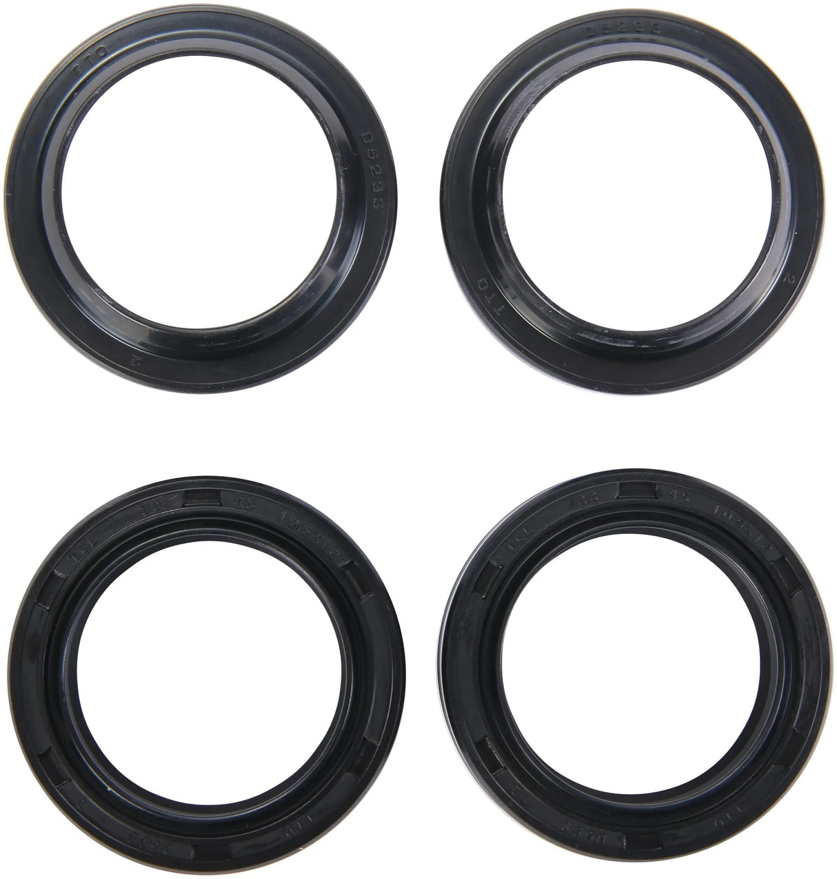 All balls racing voorvork keerring set fork seal set abr 56-111 incl. dust cap