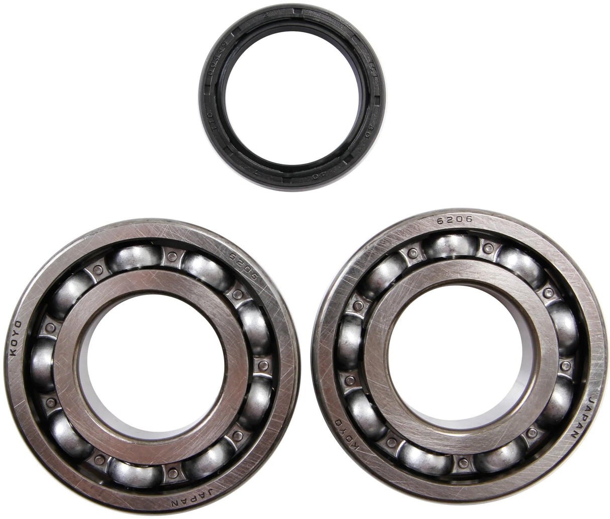 All Balls Racing Kurbelwellenlagersatz Kurbelwellenlagersatz ab 24-1081 mit Simmerringen