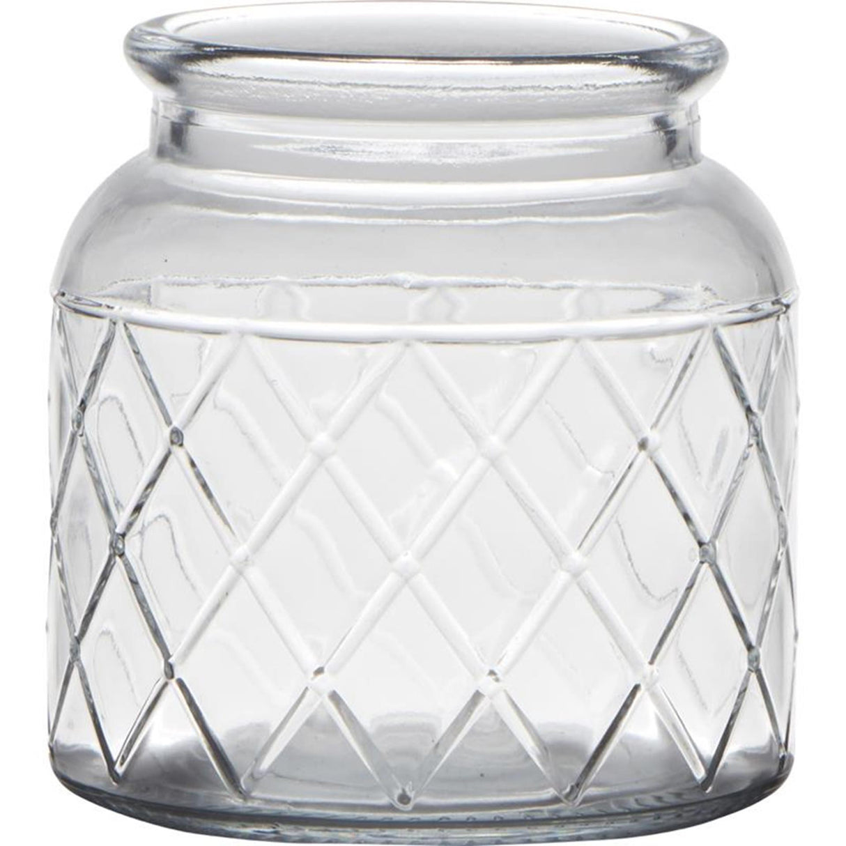 Hakbijl Glas Brüssel Vase Glas mit Motiv ø10xh10,5cm
