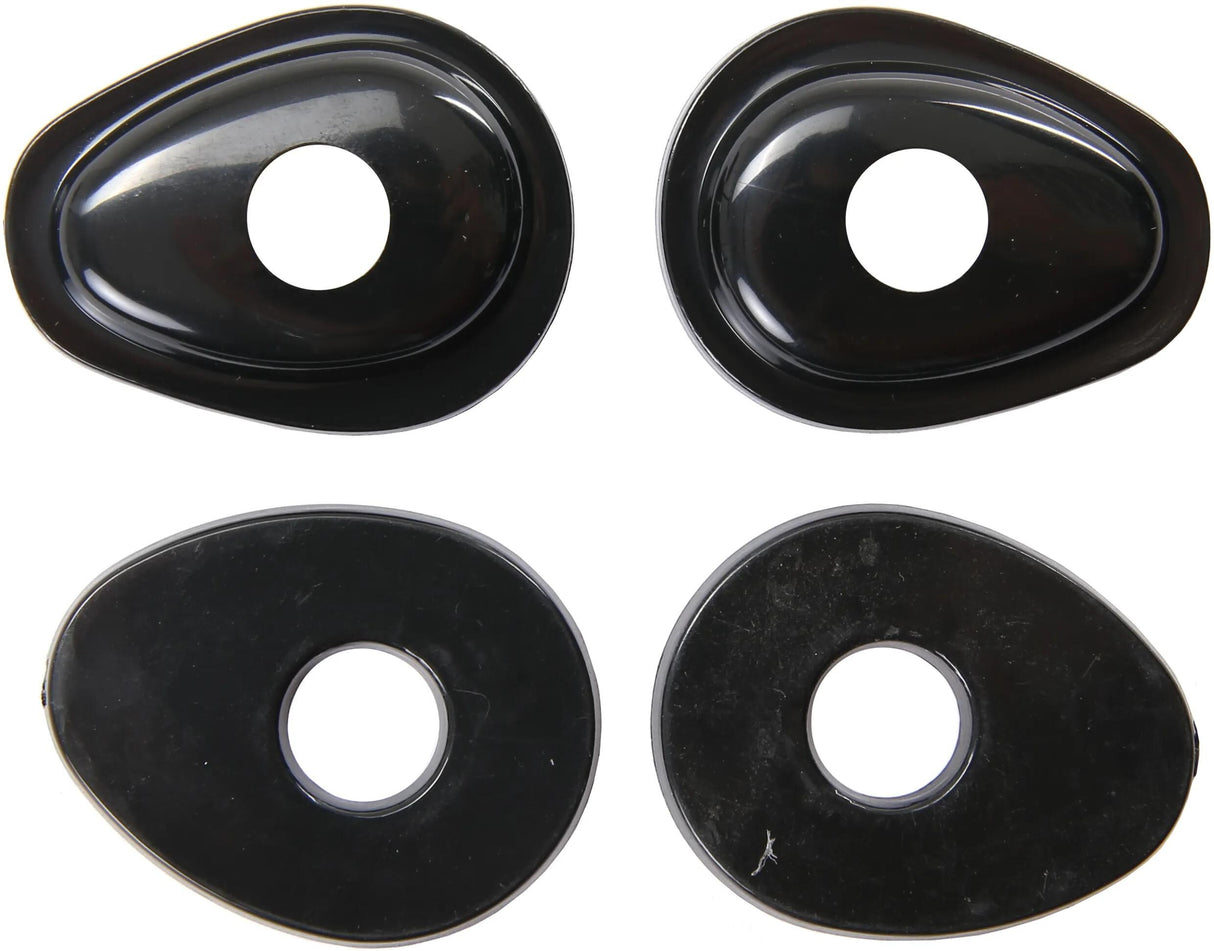 Kellermann Blinkermontageplatte Montageplatte Blinker schwarz,