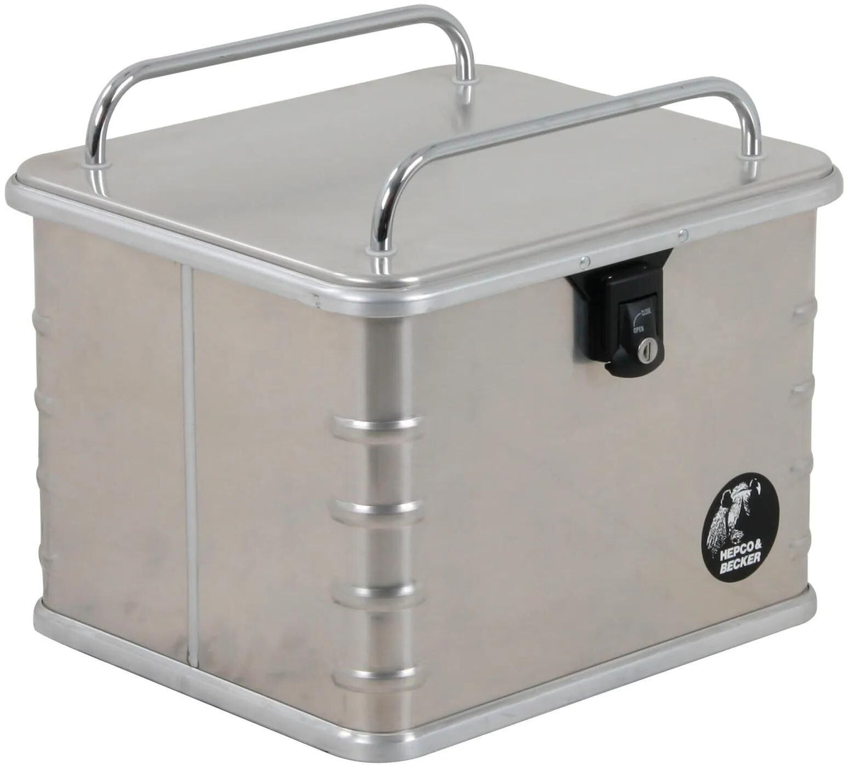 Hepco Becker Standard Koffer Koffer Hepco Alu Standard 35 l silber rechts