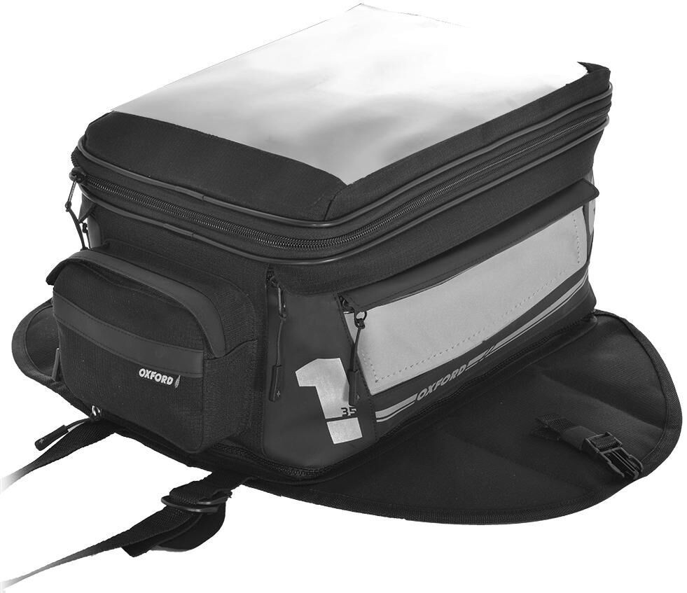 Oxford F1 M35 Tankrucksack Tankrucksack F1 schwarz 35l Magnete