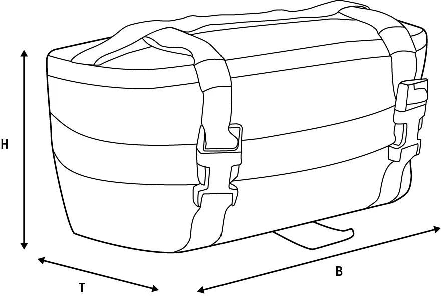 Oxford Gürteltasche xw1s schwarz 1,5l