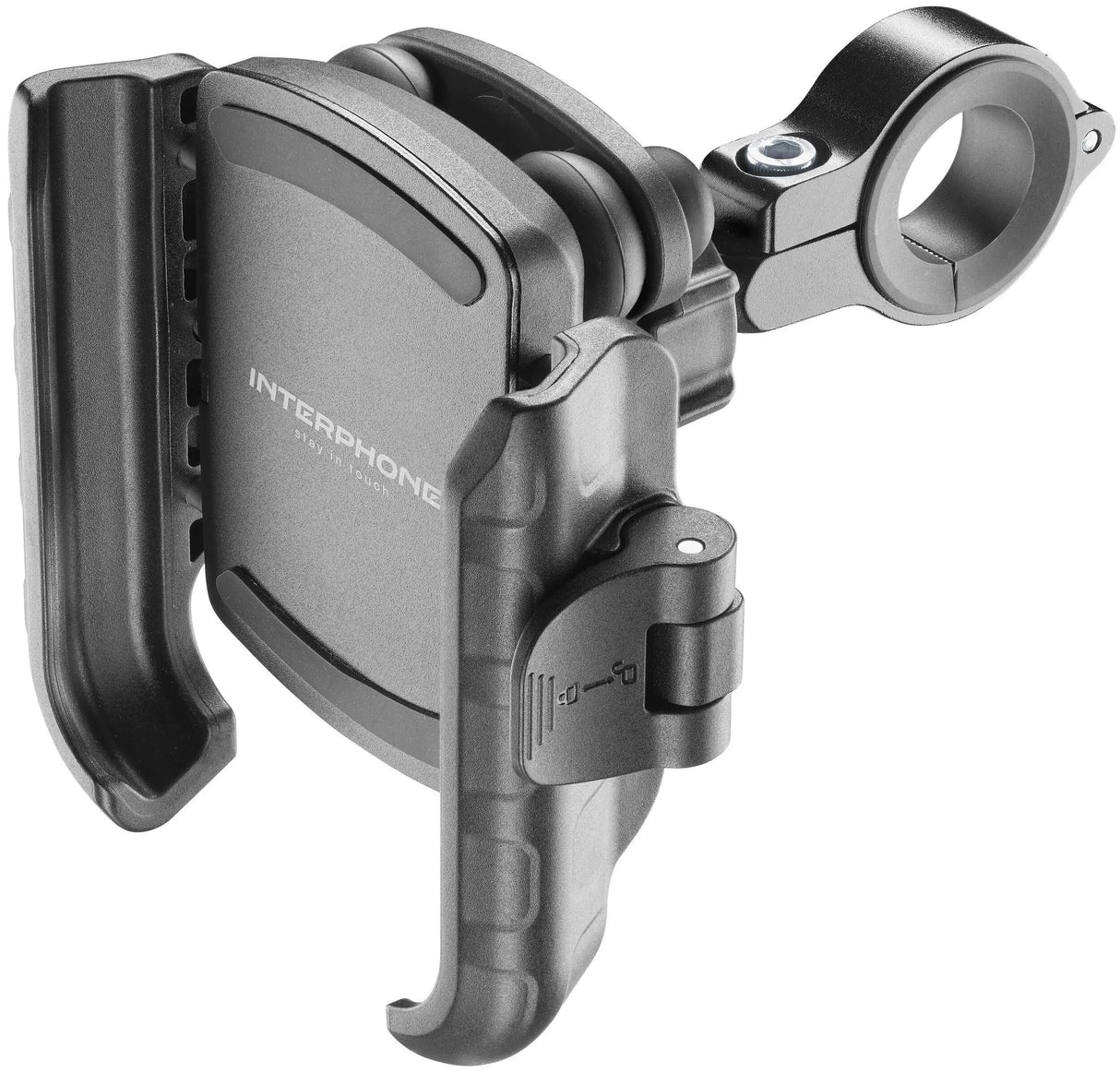 Interphone Handyhalter Handyhalter Interph Krabbe schw. Universeller Profi