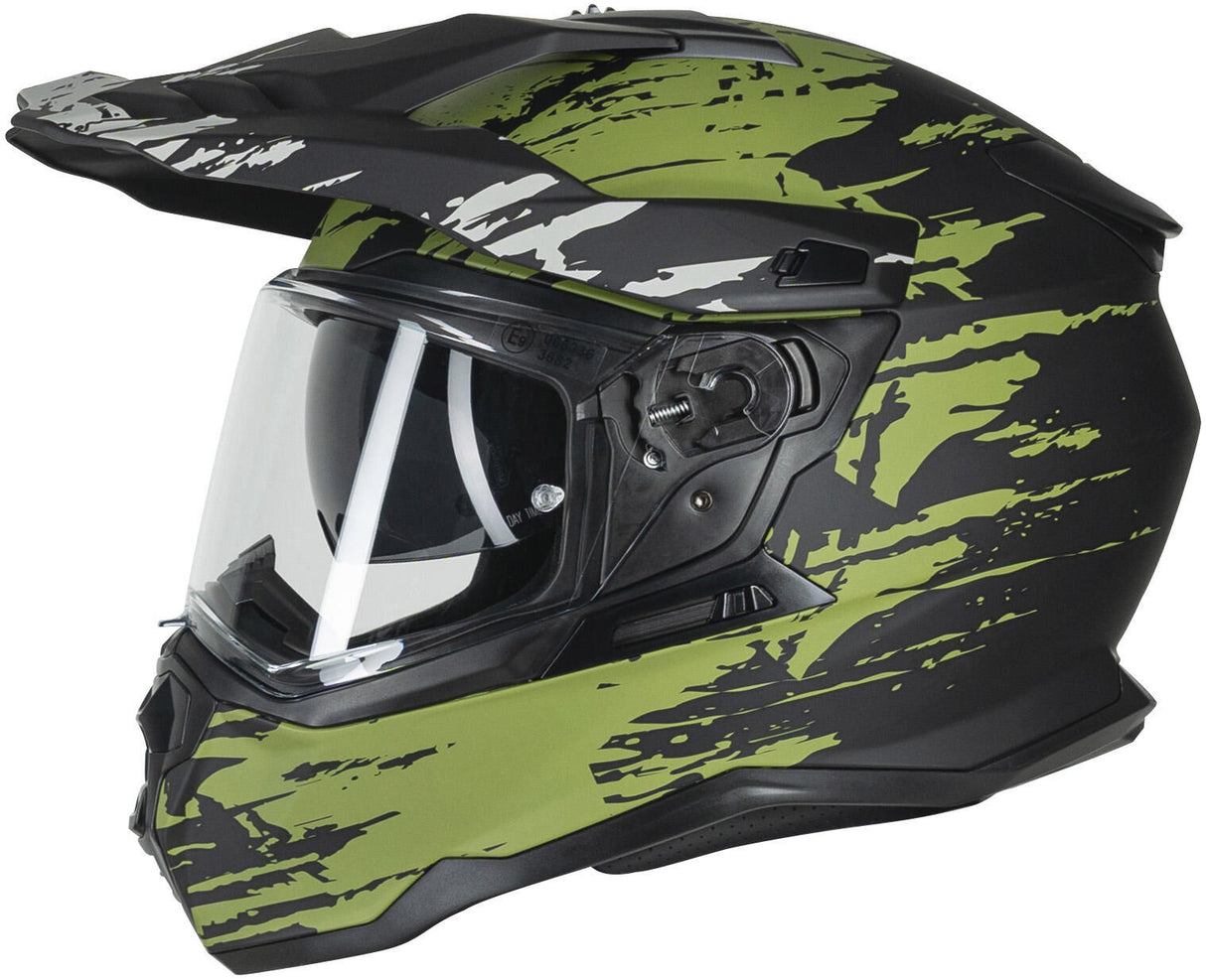 Spec-x Enduro-Helm SX-62.01 R1 Stinger Adv Helm Spac-X SX-62.01 R1 Stinger Adv XL BL Grün