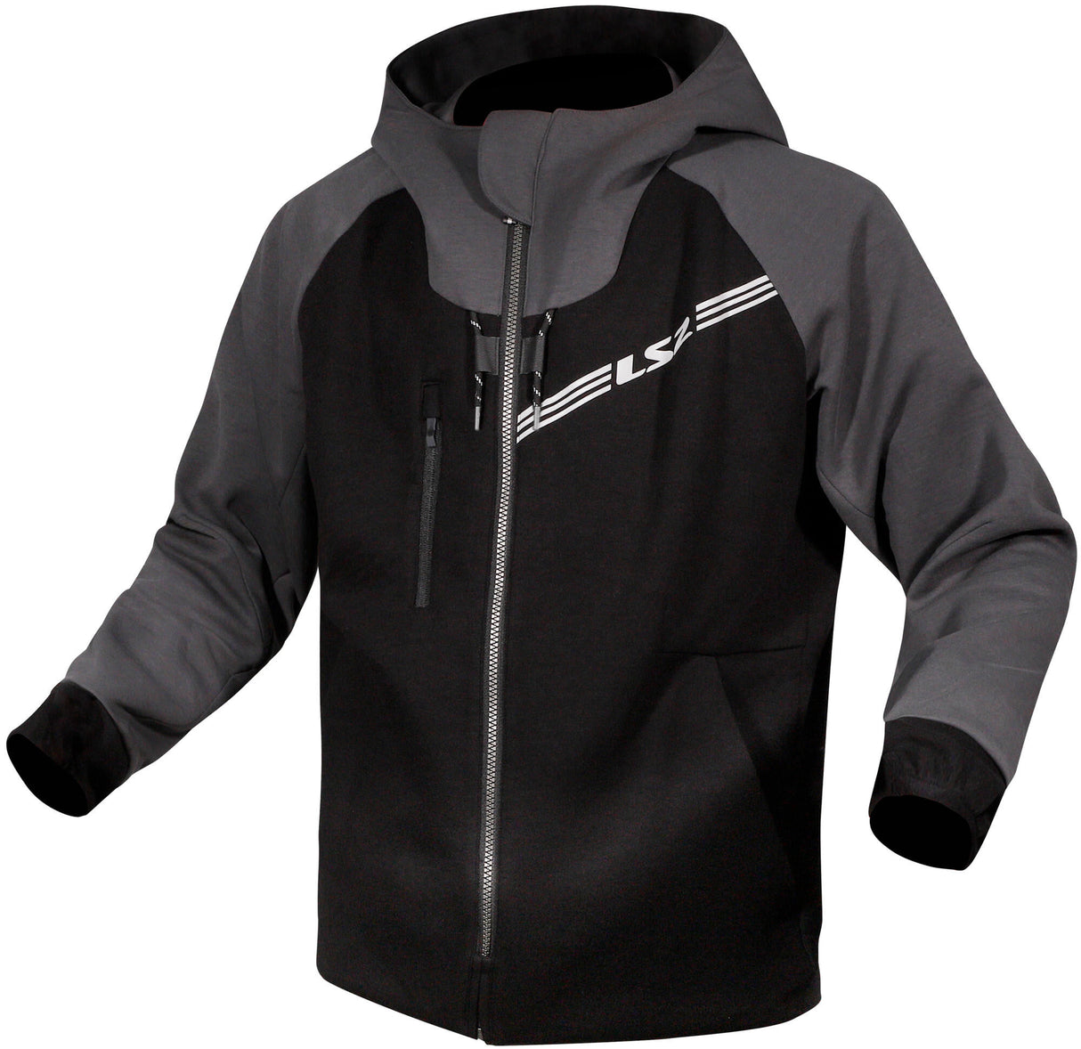 Ls2 Jacke Gashebel Jacke Gashebel Mann schwarz dunkelgrau l