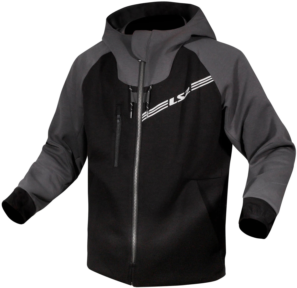 Ls2 Jacke Gashebel Jacke Gashebel Mann schwarz dunkelgrau xxl