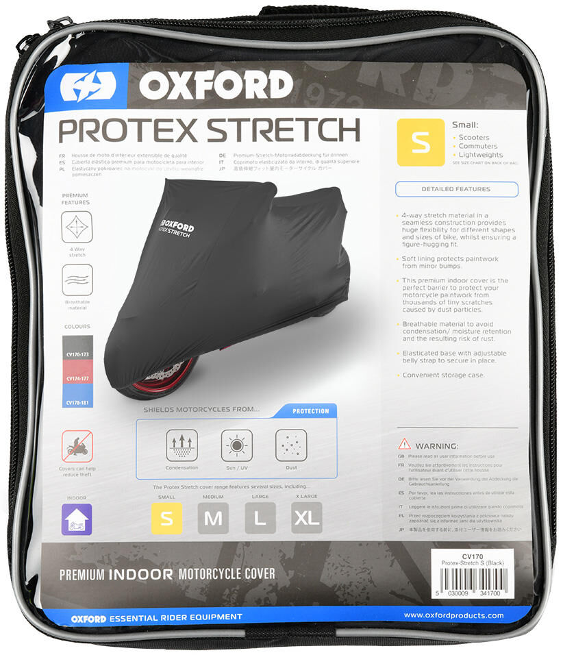 Oxford Indoor Faltgarage Protex Protex Fahrradabdeckungen Stretch Indoor L Schwarz
