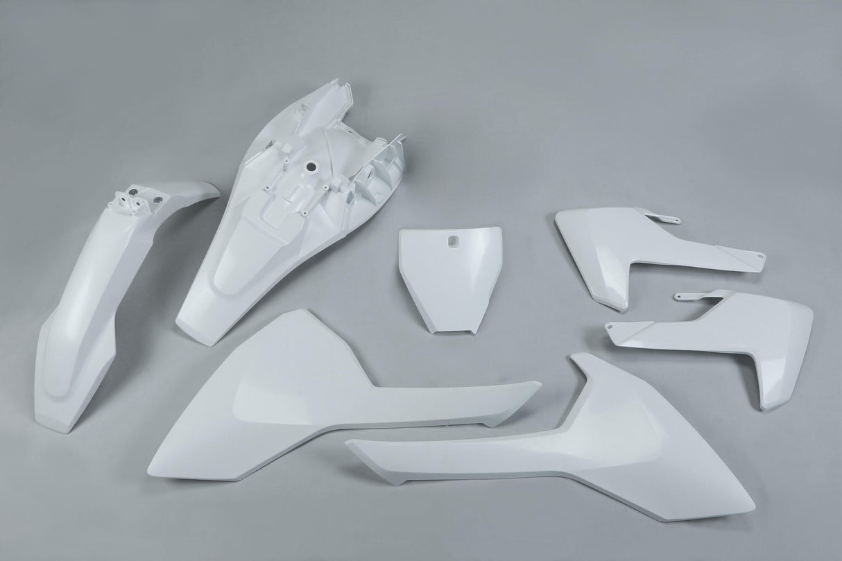 UFO Plast Karosserieverkleidungssatz UFO Husqvarna OEM weiß
