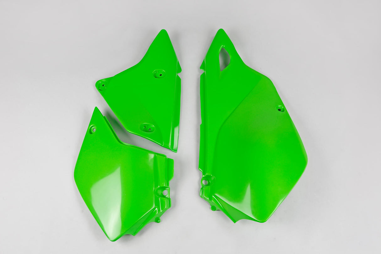 UFO Plast Seitendeckel Seitendeckel UFO Kawasaki grün