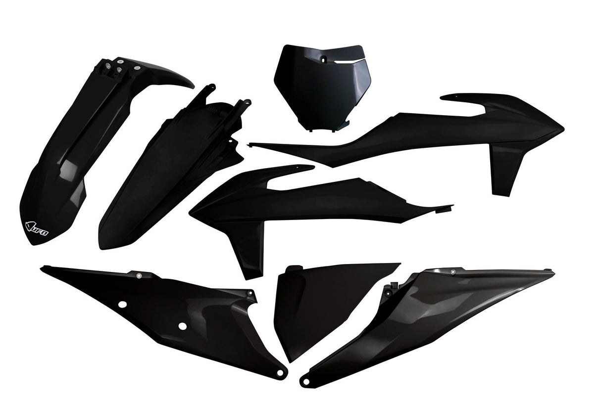 UFO Plast Karosserieverkleidungssatz UFO KTM schwarz