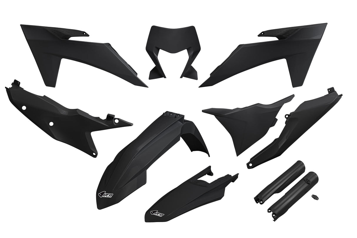 UFO Plast Karosserieverkleidungssatz UFO KTM schwarz