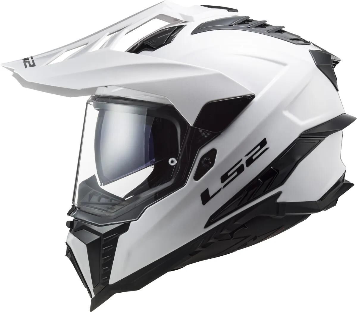 Ls2 Enduro-Helm MX701 Explorer Solid. Helm MX701 Explorer Solid M weiß