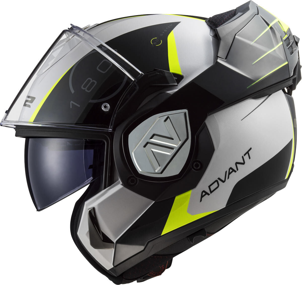 Ls2 Klapphelm FF906 Advant Codex Helm FF906 Adv. Codex XS weiß bl gelb.