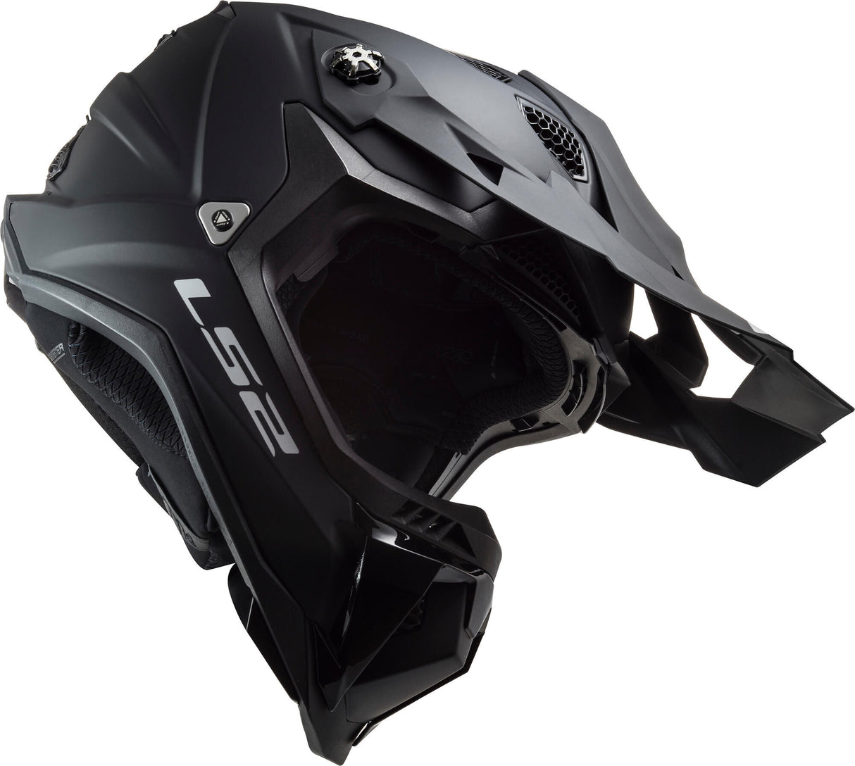 Ls2 Motocross-Helm MX700 Subverter Evo Noir Helm MX700 Subv.Evo Noir M Mattschwarz