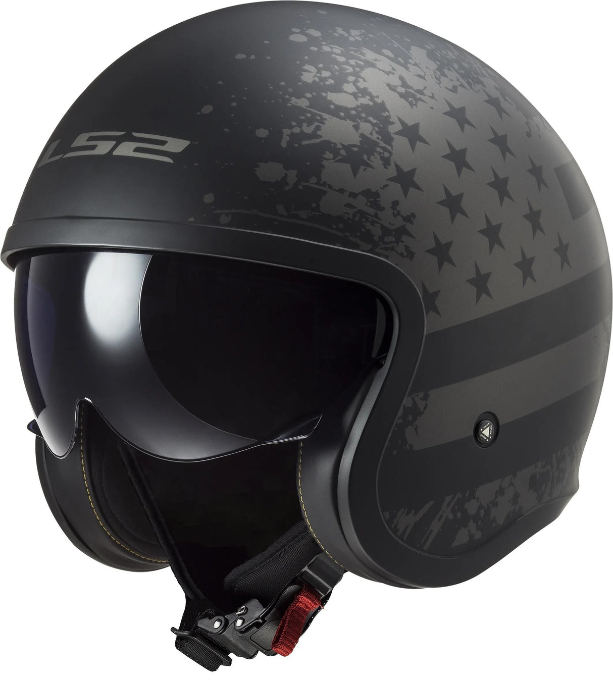 Ls2 Jethelm von 599 II Spitfire Flag Helm von 599 Spitfire II Flag m. sw gr. xl
