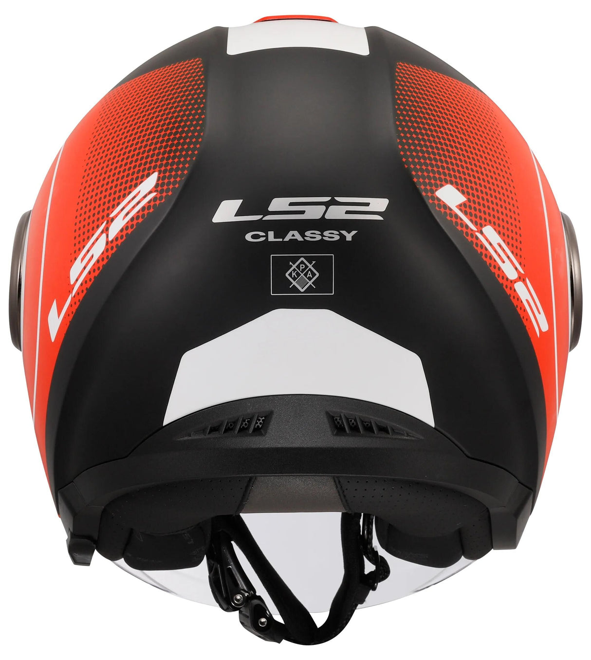 Ls2 of620 edler Disko-Jethelm Helm of620 edler Disko m bl rot weiß