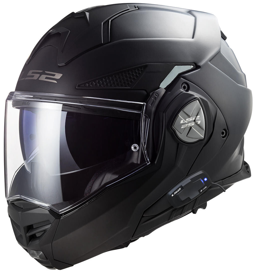 Ls2 Klapphelm FF901 Advant x Solider Helm FF901 Adv. x einfarbig l mattschwarz