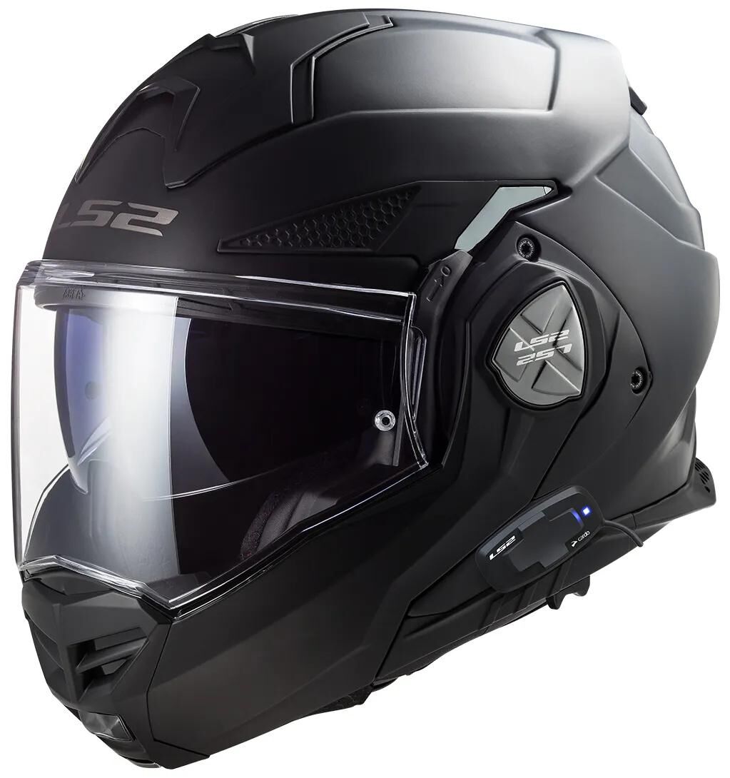 Ls2 Klapphelm FF901 Advant x Solider Helm FF901 Adv. x einfarbig xs mattschwarz