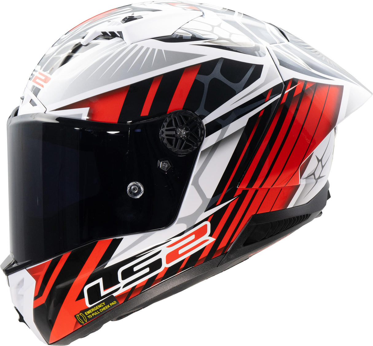 Ls2 Integralhelm FF805 Thunder Carbon GP Aero Replica Perolari. Helm FF805 Thunder GP Aero Rep. perolari l