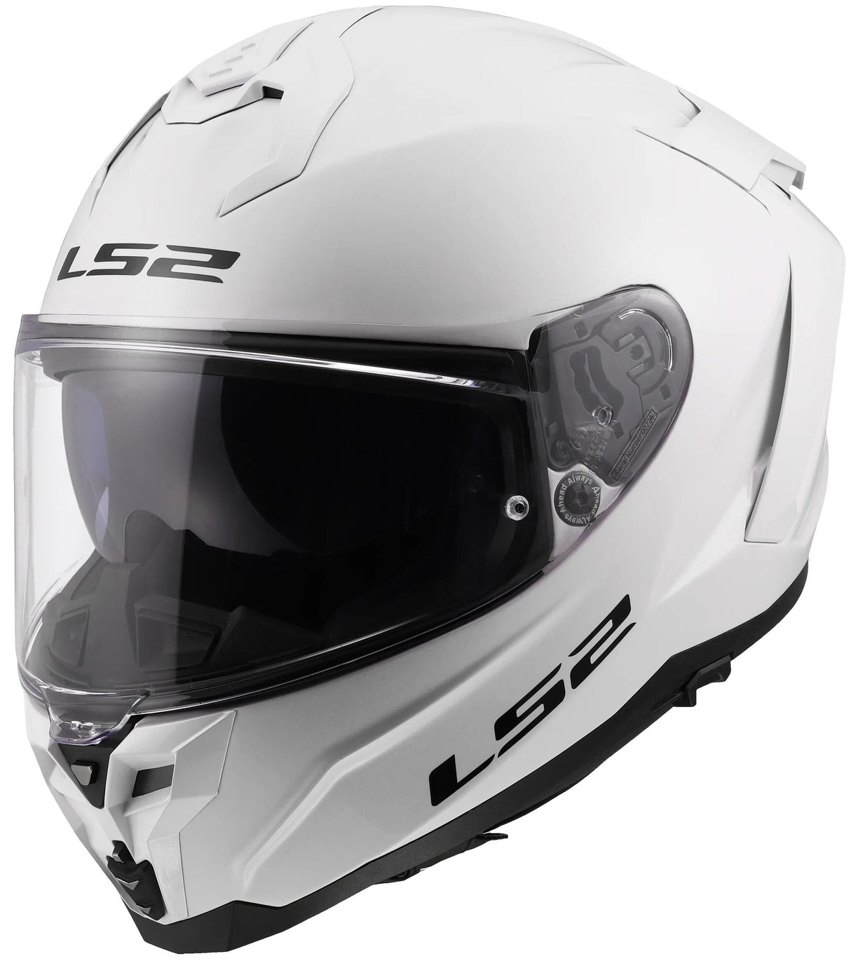 Ls2 Helm FF817 Challenge II Solid White Gr. 3xl
