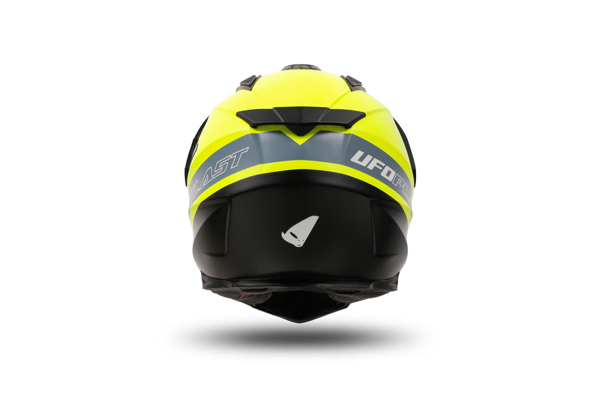Ufo Plast Enduro Helm Aries Helm Aries L gelb schwarz