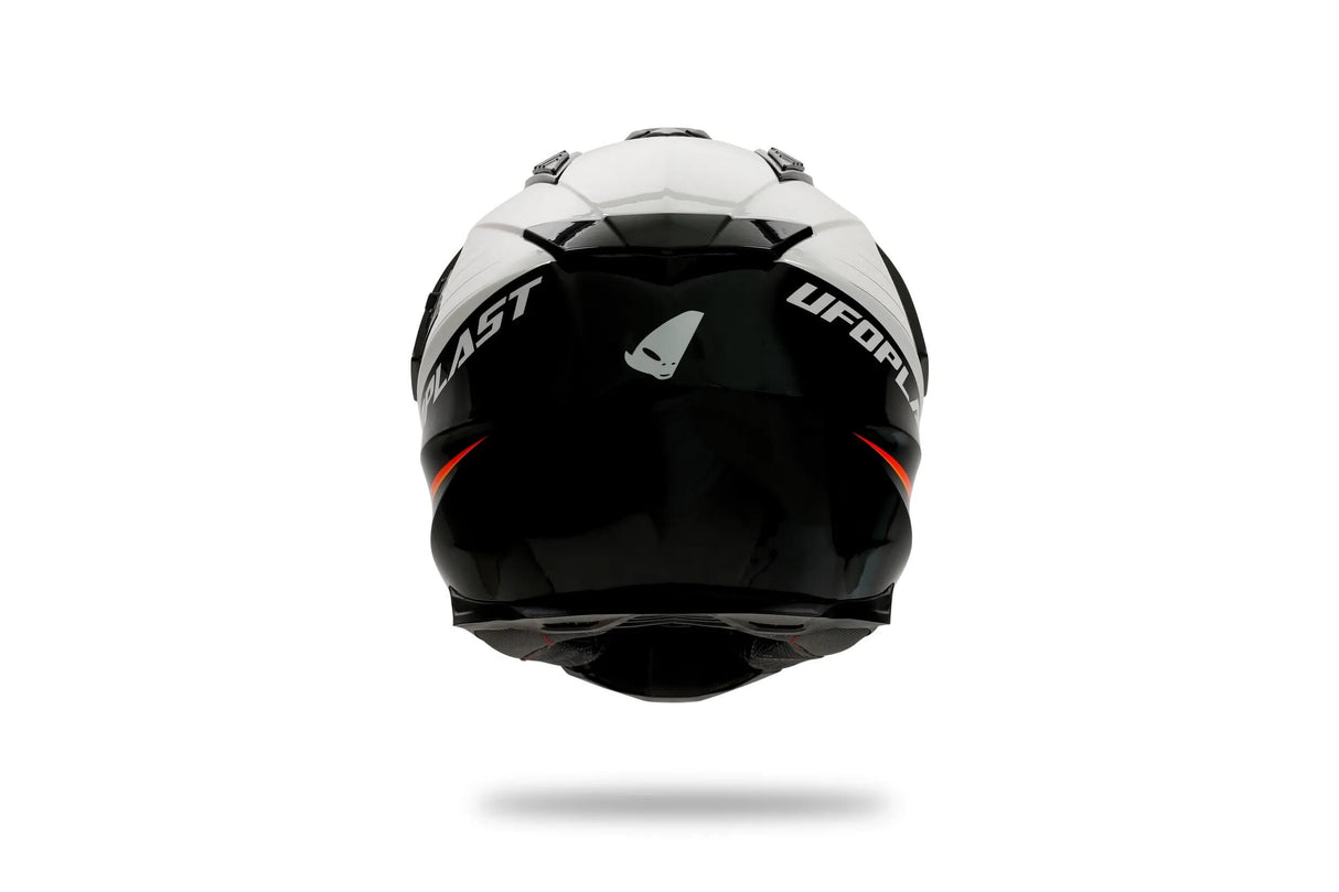 Ufo Plast Enduro Helm Aries Helm Aries XL weiß schwarz