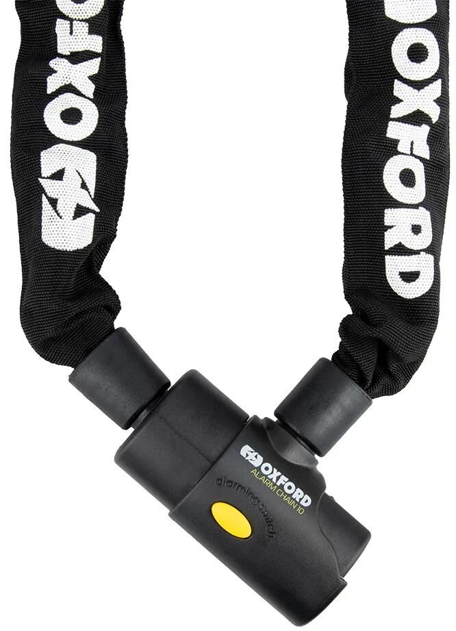 Oxford-Kettenschloss-Alarmkette, 10 Kettenglieder, 10 mm x 1,5 m, schwarzer Alarm