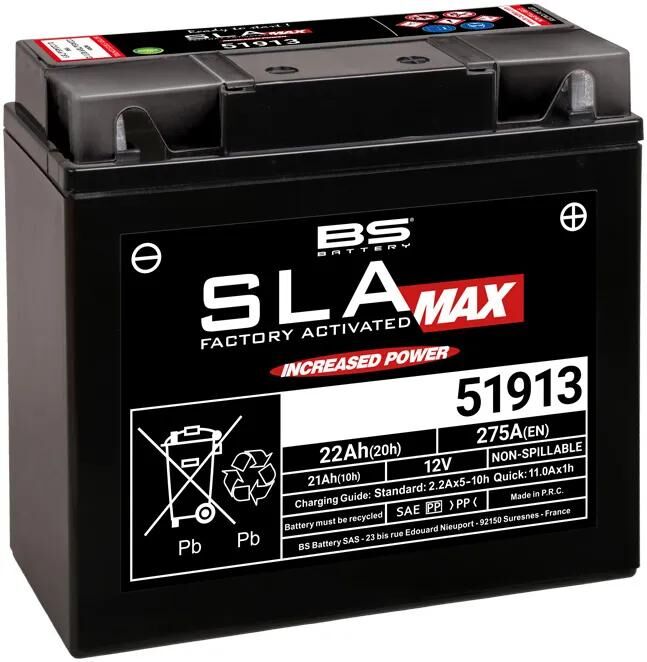 BS-Batterie Batterie 51913 Batterie 51913 BS SLA-Max