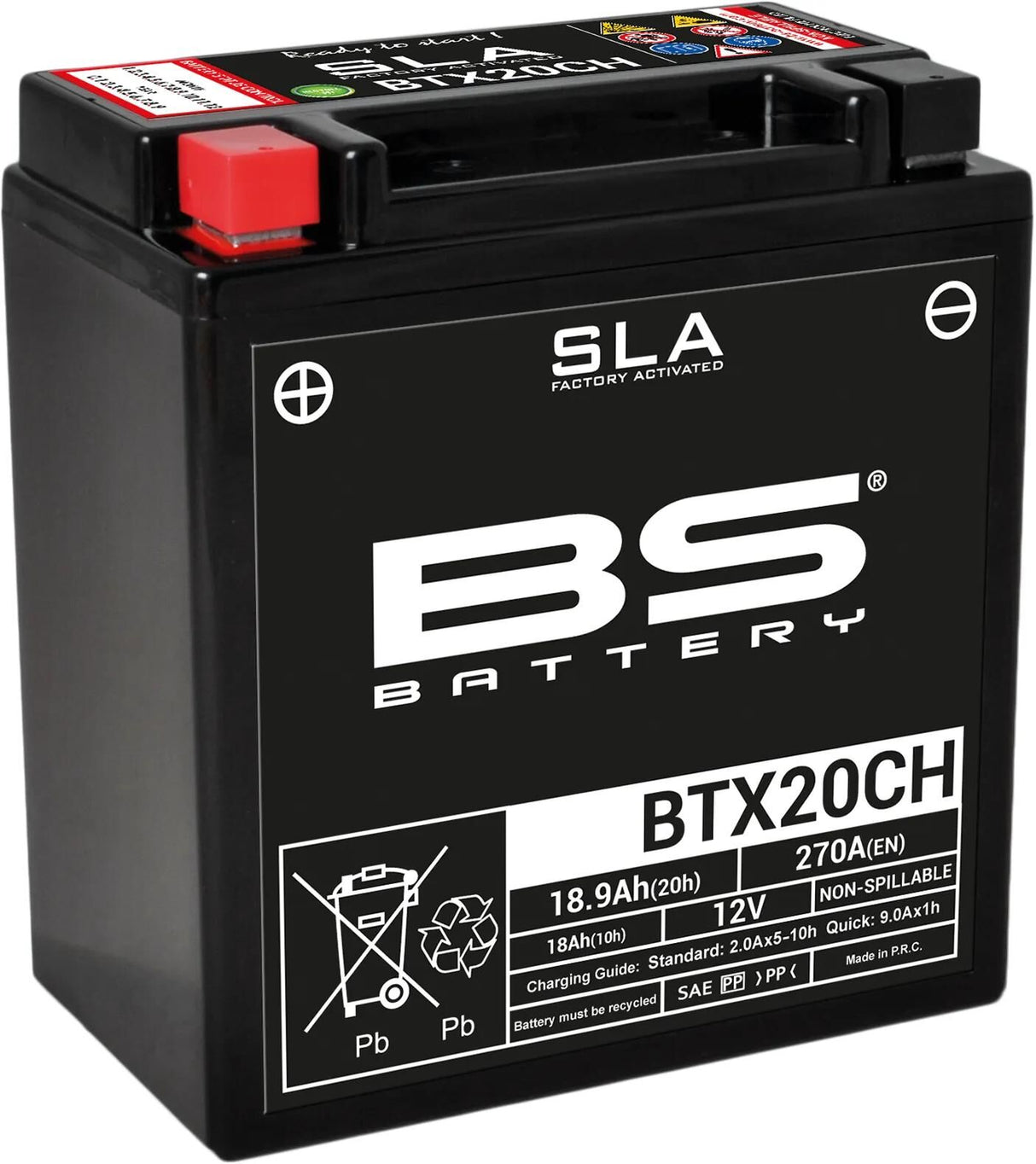 Bs-Batterie bs-Batterie Batterie btx20ch btx20ch-bs . Batterie btx20ch bs sla
