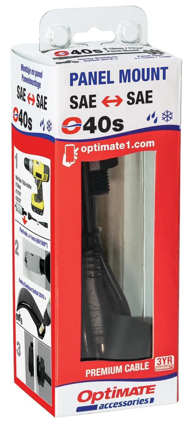 Tecmate Zubehör Adapterkabel Optimum m. Sichere Verbindung