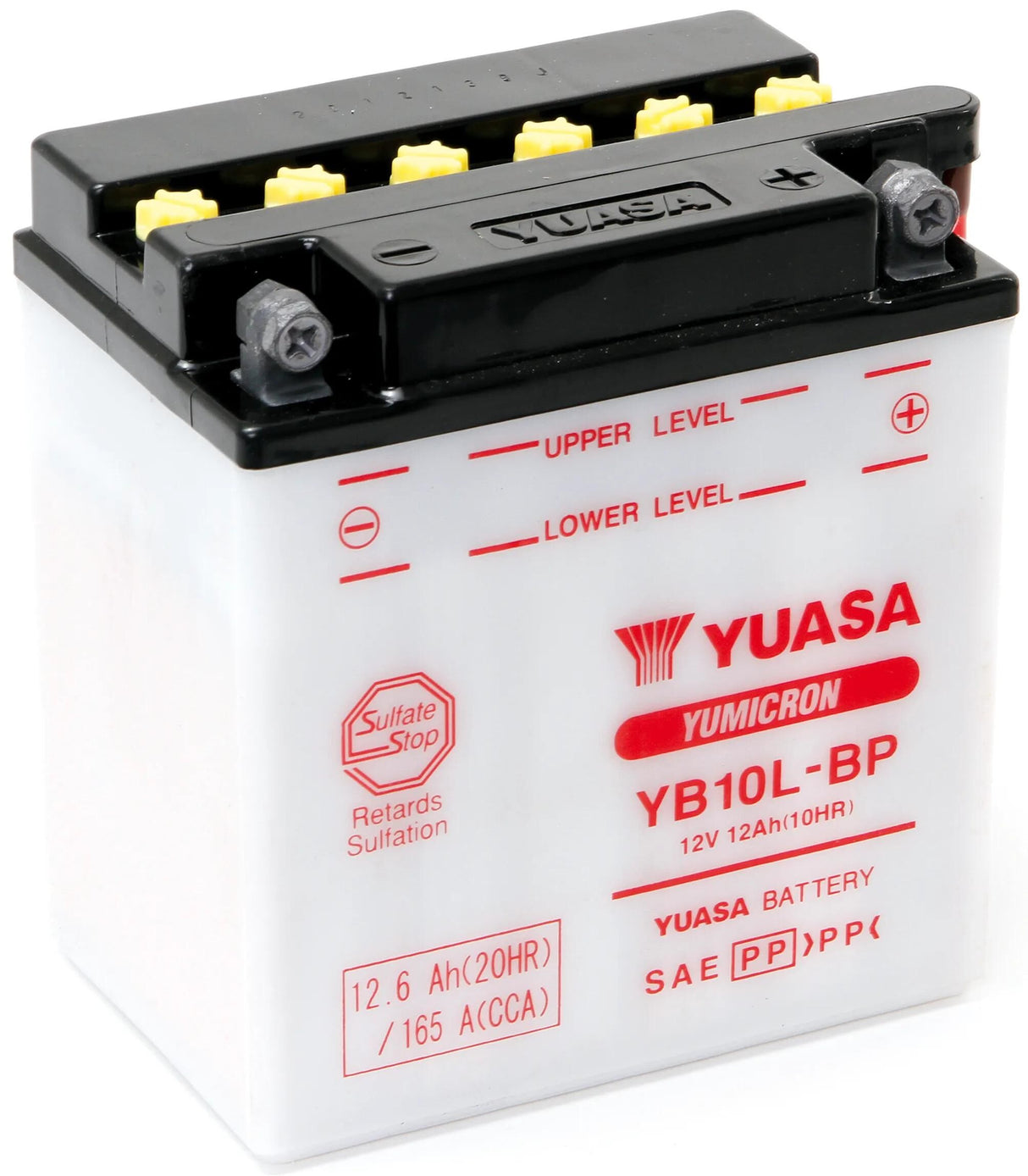 Yuasa-Batterie yb10l-bp. Batterie YB10L-BP Standard ohne SP