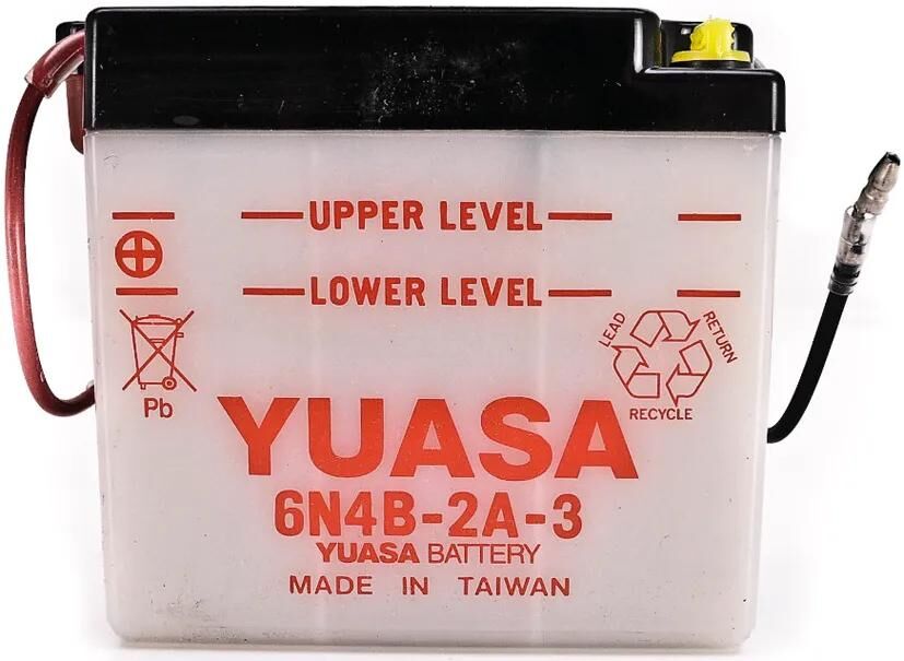 Yuasa Batterie 6n4b-2a-3 Batterie 6n4b-2a-3 Standard ohne SP