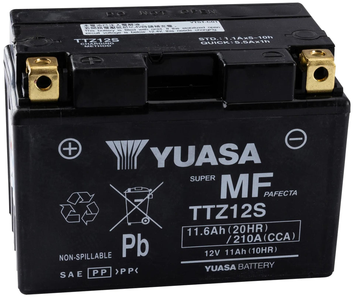 Yuasa Batterie TTZ12S Batterie TTZ12S AGM