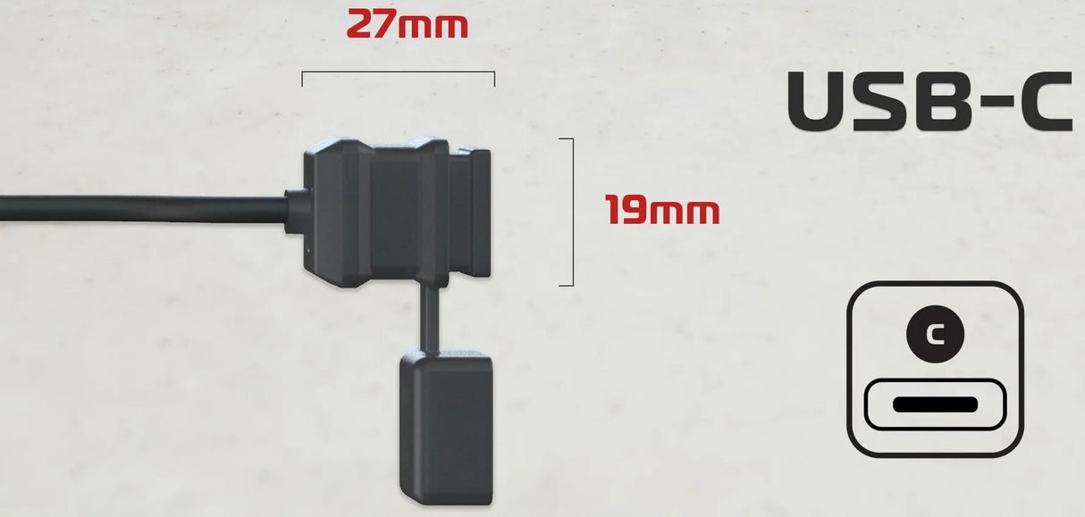 Oxford-Ladekabel-Set, USB-Ladegerät, Ox für Typ C, 3,0 Ampere