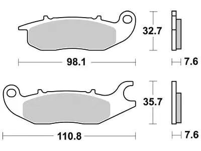 TRW Bremsbeläge MCB 759 Bremsbelag MCB 759 Bio-Standard