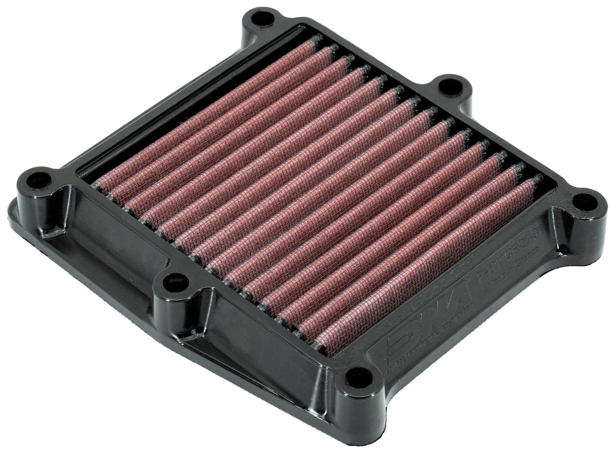DNA-Ersatz-Luftfilter ersetzt. Luftfilter schwarz