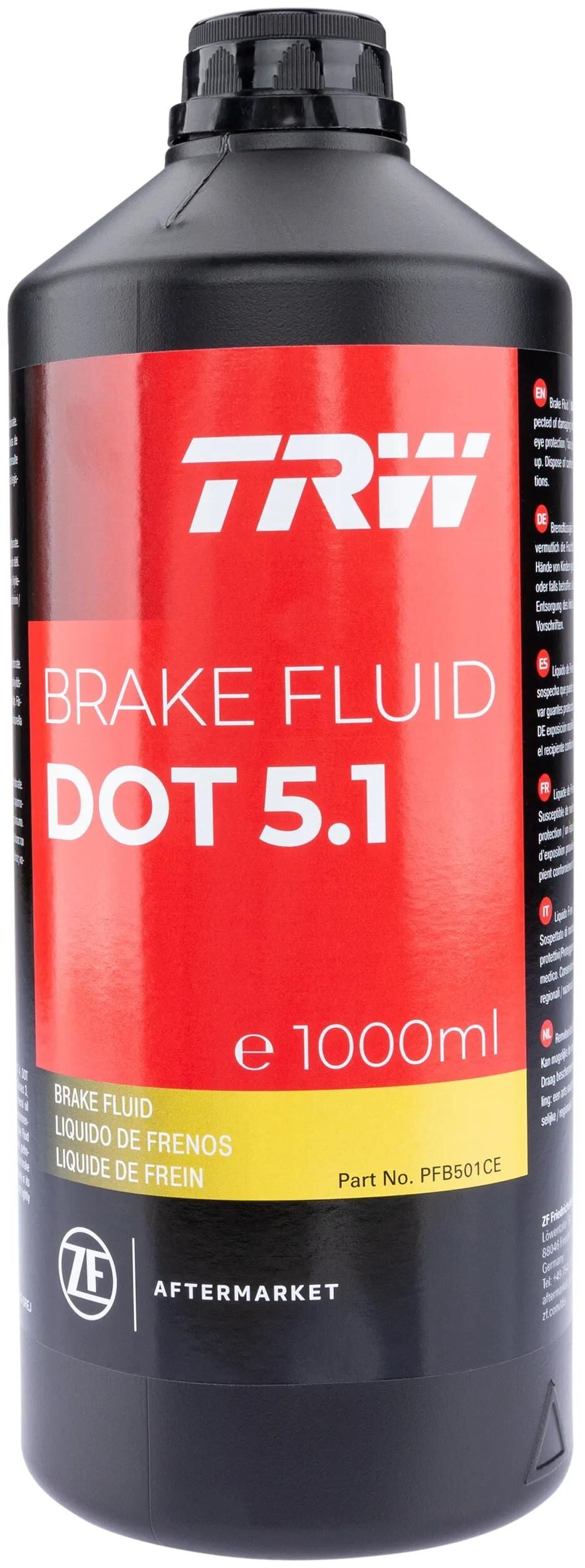 TRW Bremsflüssigkeit Dot 5.1 Bremsflüssigkeit. dot5.1 1 Liter
