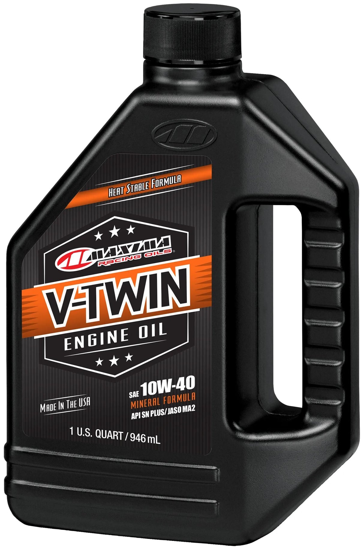 Maxima Rennöle Motoröl V-Twin Mineral. Motoröl Maxima V-Twin Mineral 10w-40 946 ml