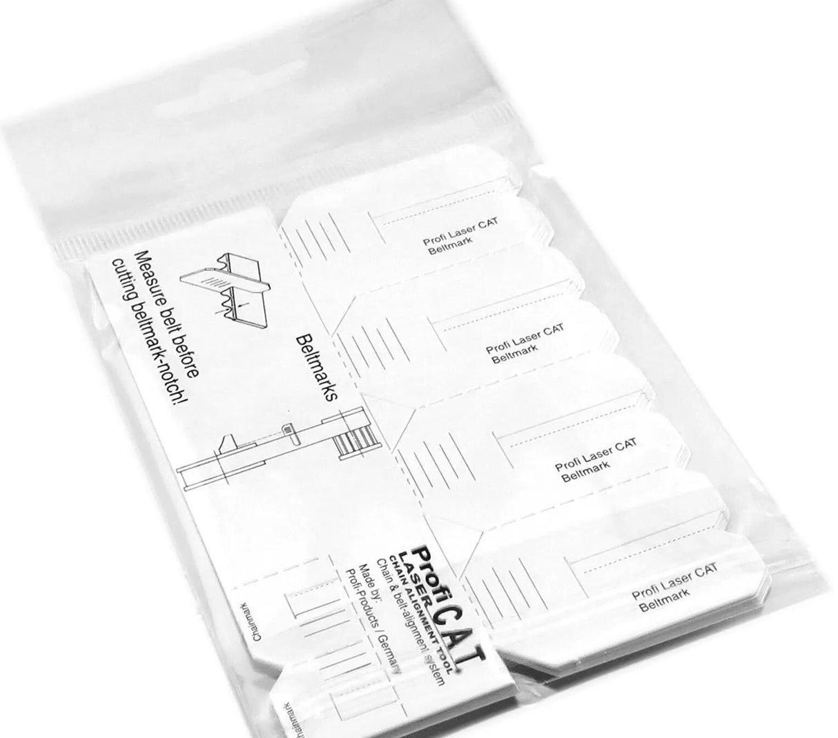 Profi Products Gürtelmarkierungskarte Gürtelmarkierung PP 20 Stück