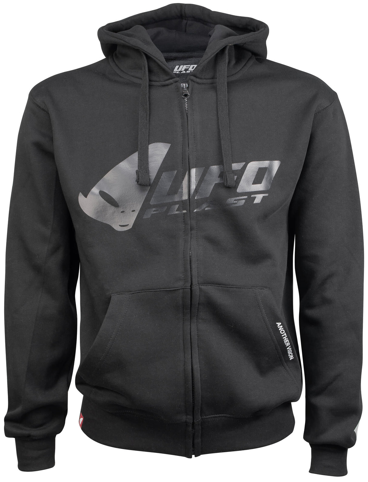 Ufo Pee Ufo Jacke Pee Hoodie Sweatshirt Ufo schwarz Gr. xl