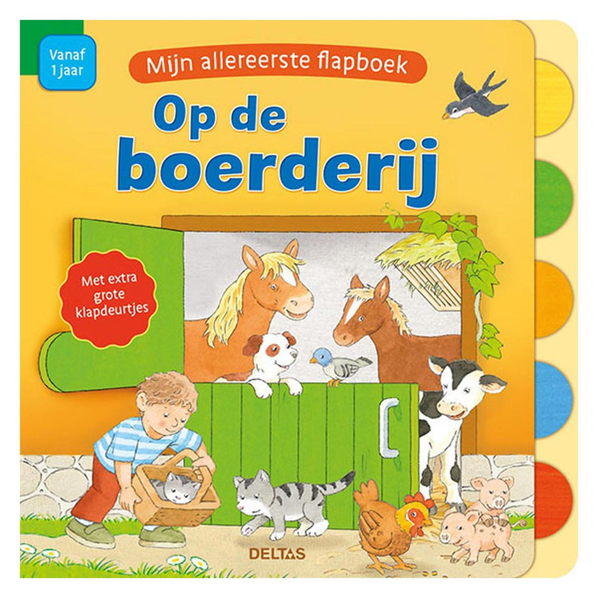 Deltas ist mein allererstes Klappenbuch – Farm