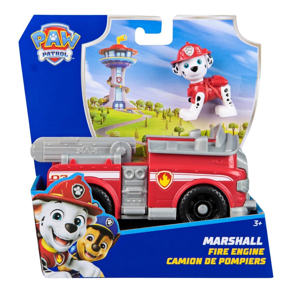 Spinmaster Paw Patrol Basisfahrzeug Marshall | 2 Stk
